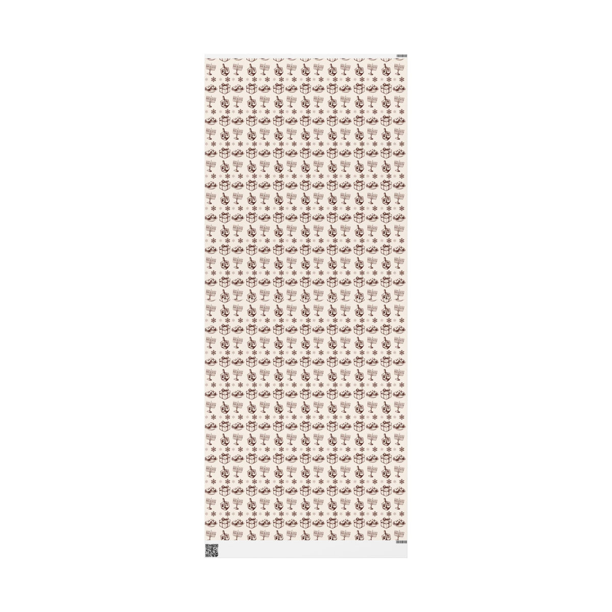Vintage Hanukkah Gift Wrap, Dreidels, Menorahs & Presents Wrapping Paper