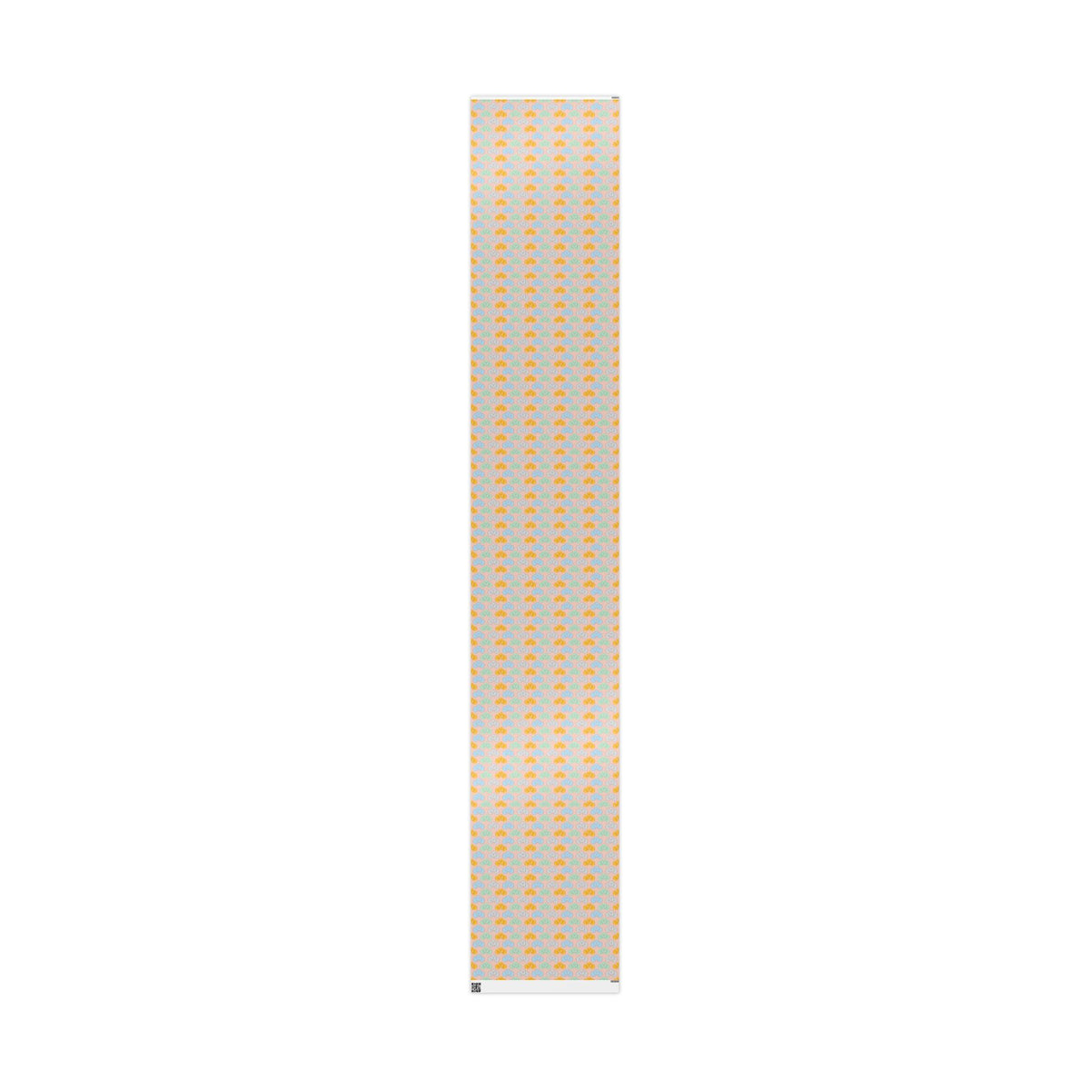Pastel Pink Hanukkah Wrapping Paper, Hanukkah Gelt with Menorah & Dreidels