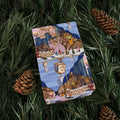 Dreidels on Ice | Hanukkah in New York Wrapping Paper