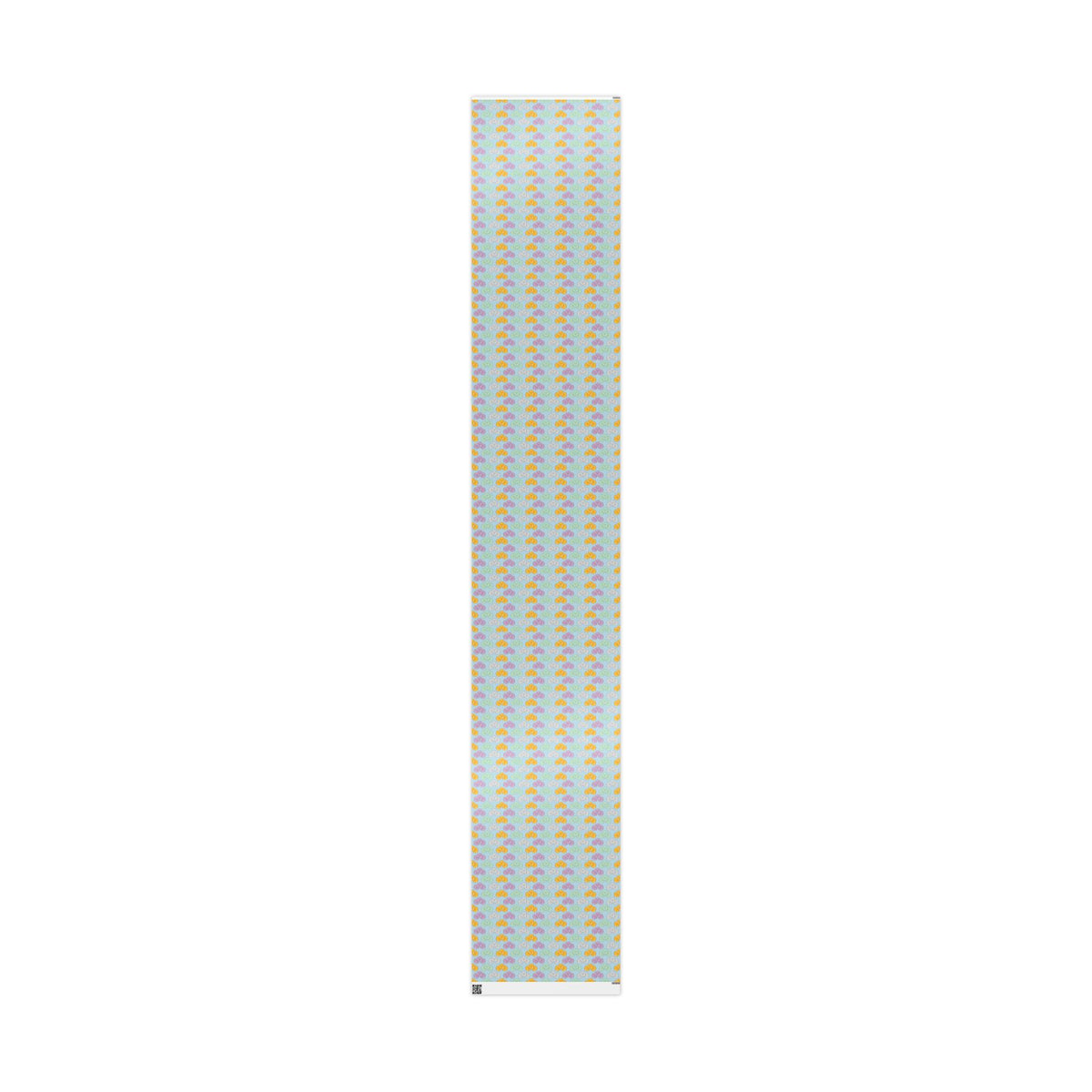 Pastel Blue Hanukkah Gelt Wrapping Paper - Blue and Purple Menorah & Dreidel Design Gift Wrap