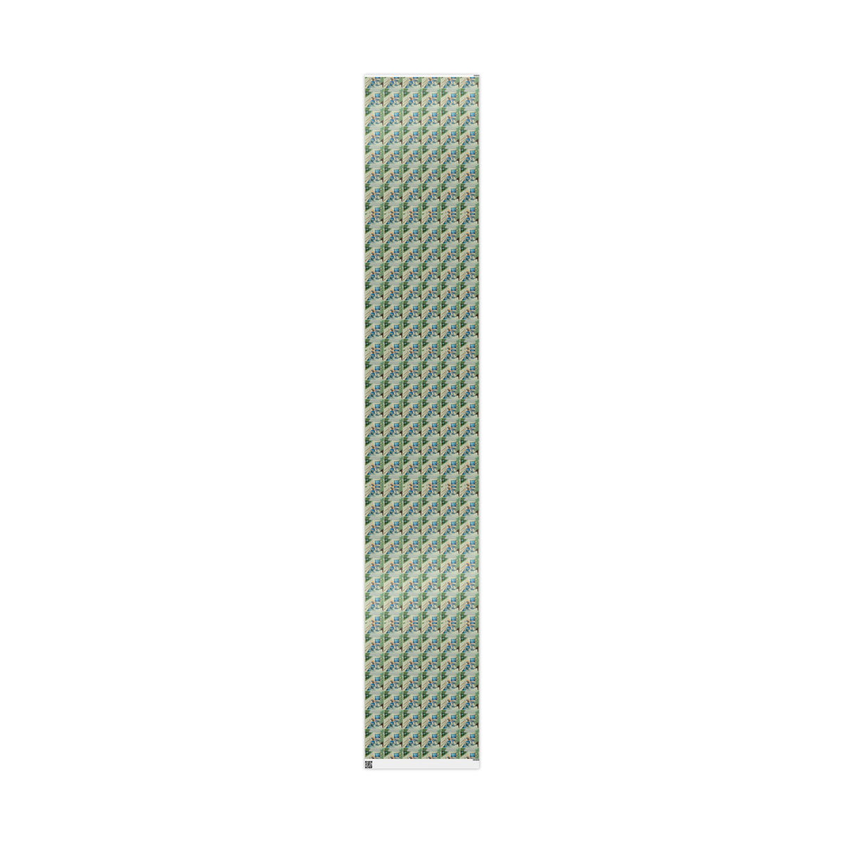 Countryside Cafe Wrapping Paper — Coastal Porch Pattern Gift Wrap (Beach House, Vacation Theme)